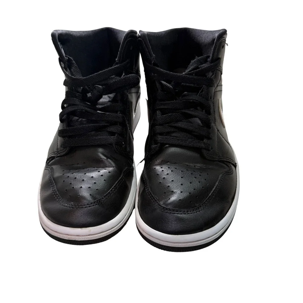 Nike Air Jordan 1 Mid Black White DV0991-001 Mens 8.5‎ Womens 10 Sneakers